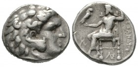 Kings of Macedon, Philip III Arrhidaios (323-317 BC), Tetradrachm, in the name of Alexander III, Uncertain mint in Phoenicia or Syria, 16.99g, 26mm. H...