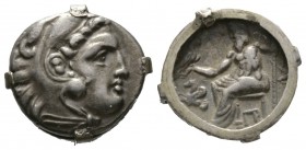 Kings of Macedon, Antigonos I Monophthalmos (Strategos of Asia, 320-306/5 BC, or King, 306/5-301 BC), Drachm, in the name and types of Alexander III, ...