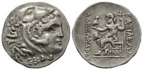 Thrace, Mesambria, c. 225-175 BC, Tetradrachm, in the name and types of Alexander III of Macedon, 16.65g, 29mm. Head of Herakles right, wearing lion s...