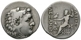 Thrace, Mesambria, c. 175-150 BC, Tetradrachm, in the name and types of Alexander III of Macedon, 15.87g, 31mm. Head of Herakles right, wearing lion s...