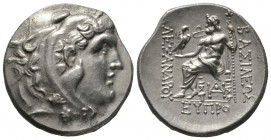 Thrace, Odessos, c. 190/88-183/0 BC, Tetradrachm, in the name and types of Alexander III of Macedon, Eupro-, magistrate, 16.28g, 29mm. Head of Herakle...