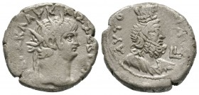Nero (54-68), Egypt, Alexandria, Tetradrachm, year 10 (63/4), 11.72g, 26mm. Radiate head right / Draped bust of Serapis right, wearing taenia and cala...