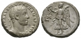 Severus Alexander (222-235), Egypt, Alexandria, Tetradrachm, year 8 (229/30). Laureate and cuirassed bust right / Nike advancing left, holding wreath ...