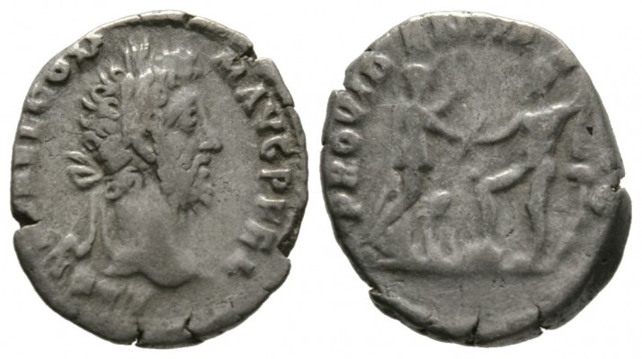Commodus (177-192), Denarius, Rome, 191-2, 2.96g, 17mm. Laureate head right / Co...