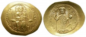 Constantine X Ducas (1059-1067), Histamenon Nomisma, Constantinople, c. 1059-1067, 4.43g, 27mm. Figure of Christ enthroned facing, right hand raised i...