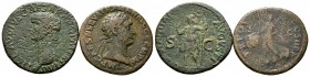 Lot of 2 Roman Imperial Asses, including Claudius (RIC I 111) and Trajan (RIC II 402). Both good Fine.

From the collection of a WWI German lieutena...