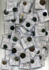 Lot of 50 late Roman Æ coins, from Constantine I to Theodosius I, including Helena and Magnus Maximus

Lot Sold as is, No Returns