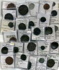 Lot of 39 Æ coins, including 34 Byzantine, 3 Medieval France, 1 AR Denier and 1 Sweden Æ.

Lot Sold as is, No Returns