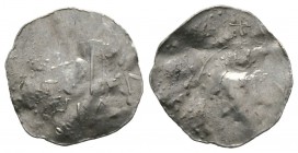 Germany, WURZBURG, Bishops, Bruno (c.1034-45), Silver penny / denar, 0.85g, 18mm. Ehwald 1700 Obv: BRV - N - O arranged crosswise, traces of outside l...