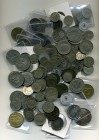 Greece, Lot of 96 coins, comprising 30 Drachmai 1963, 1964; 20 Drachmai 1930; 10 Drachmai 1930, 1959, 1968; 5 Drachmai 1930 (14), 1954, 1966, 1970; 2 ...