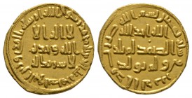 Umayyad, temp. Abd al-Malik, Gold Dinar, 80h, 4.30g Light scrape at 10 o’clock otherwise Good Very Fine