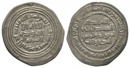 Umayyad, Dirham, Dimashq 83h, 2.39g Very Fine
