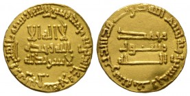 Abbasid, temp. al-Mansur, Gold Dinar, 153h, 4.25g About Extremely Fine