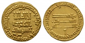 Abbasid, temp. al-Mahdi, Gold Dinar, 159h, 4.28g Good Extremely Fine