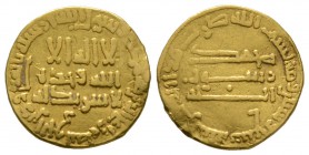 Abbasid, temp. al-Mahdi, Gold Dinar, 167h, 4.05g Good Fine