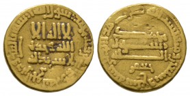 Abbasid, temp. al-Rashid, Gold Dinar, 177h, citing Ja’far, 4.11g Good Fine