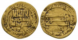 Abbasid, temp. al-Rashid, Gold Dinar, 185h citing Ja’far, 4.13g Fine