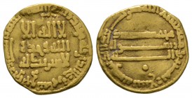 Abbasid, temp. al-Rashid, Gold Dinar, 189h, 3.78g Clipped, Fine