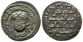Islamic, Anatolia and al-Jazira (Post-Seljuk), Zangids, Mu'izz al-Din Sanjar Shah (AH 576-605 / AD 1180-1208), Dirhem, dated AH 584 (AD 188/9), 10.32g...