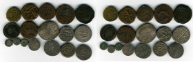 Islamic, miscellaneous silver (10) and base metal (7), various types (17) Fine to Very Fine