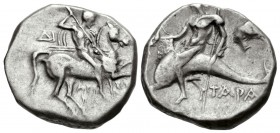 Calabria, Tarentum, 272 - 240 BC, Silver Stater