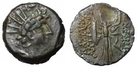 Seleukid Kings, Antiochos VI, 281 - 261 BC, Denomination B with Filleted Thunderbolt