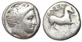 Thessaly, Phalanna, 350 - 340 BC, Silver Hemidrachm, ex BCD Collection