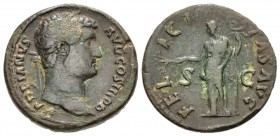 Hadrian, 117 - 138 AD, Sestertius with Felicitas