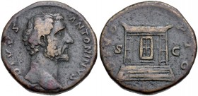 Divus Antoninus Pius, 162 AD, Sestertius