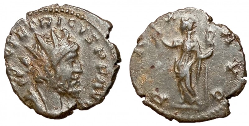 Tetricus I, 271 - 274 AD
AE Antoninianus, Treveri Mint, 19mm, 2.09 grams
Obver...