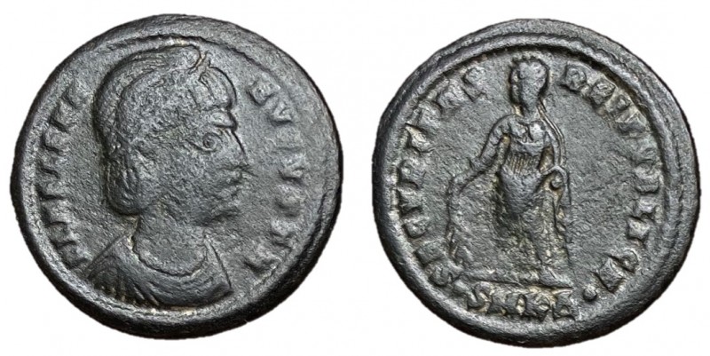 Helena, Issue by Constantine, 326 - 327 AD
AE Follis, Cyzicus Mint, 21mm, 1.71 ...