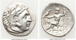 MACEDONIAN KINGDOM. Alexander III the Great (336-323 BC). AR drachm (20mm, 4.28 gm, 2h). VF. Posthumous issue of Abydus, ca. 310-301 BC. Head of Herac...