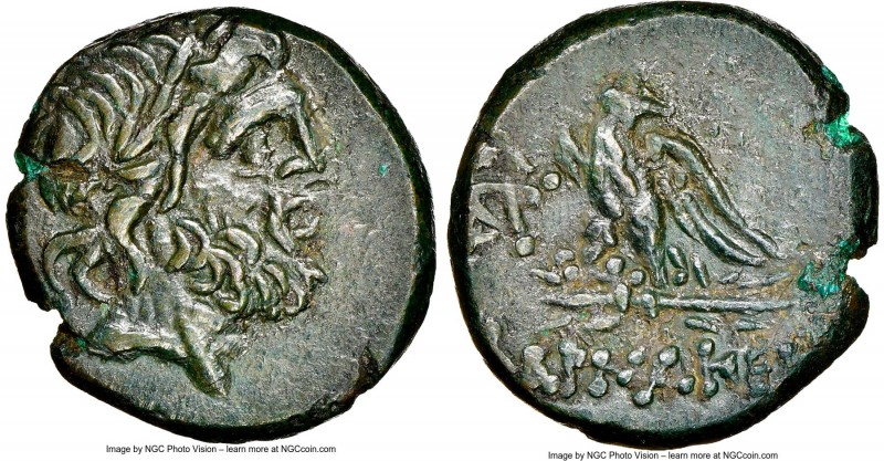 PONTUS. Pharnaceia. Mithradates VI Eupator (ca. 85-65 BC). AE (20mm, 7.63 gm, 1h...
