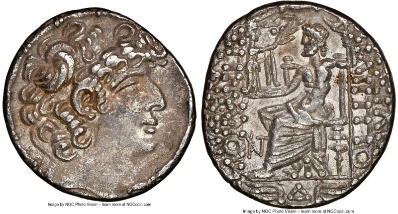 SELEUCID KINGDOM. Philip I Philadelphus (ca. 95/4-76/5 BC), AR tetradrachm (27mm...