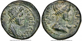 MYSIA. Pergamum. Pseudo-autonomous issues. 1st-2nd centuries AD. AE (17mm, 1h). NGC AU. Coinage without imperial portraits, time of Trajan-Hadrian. ΘԐ...