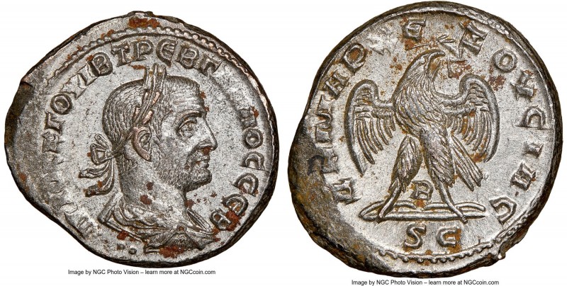 SYRIA. Antioch. Trebonianus Gallus (AD 251-253). BI tetradrachm (28mm, 12.42 gm,...