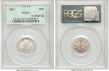 George V 10 Cents 1931 MS64 PCGS, Royal Canadian mint, KM23a. Ex. Norweb Collection

HID09801242017

© 2020 Heritage Auctions | All Rights Reserve...
