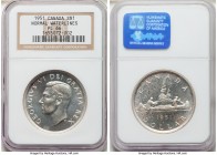 George VI Prooflike Dollar 1951 PL66 NGC, Royal Canadian mint, KM46. With full (normal) water lines. 

HID09801242017

© 2020 Heritage Auctions | ...