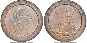 George III "Cartwheel" 2 Pence 1797-SOHO MS64 Brown NGC, Soho mint, KM619, S-3776. 

HID09801242017

© 2020 Heritage Auctions | All Rights Reserve...