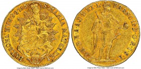 Franz II gold Ducat 1796 AU55 NGC, Kremnitz mint, KM410.

HID09801242017

© 2020 Heritage Auctions | All Rights Reserved