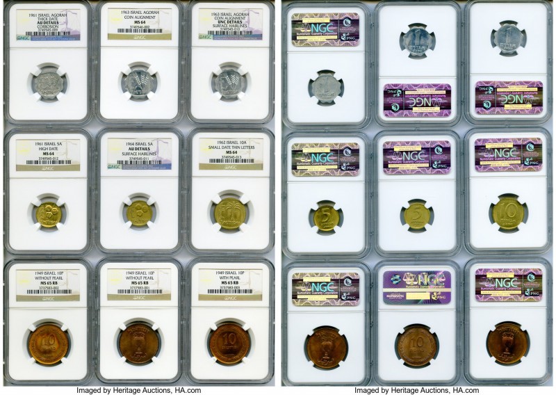 Republic 34-Piece Lot of Certified Assorted Issues NGC, 1) Agorah "Thick Date" 1...