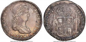 Durango. Ferdinand VII "Royalist" 8 Reales 1820 D-CG XF40 NGC, Durango mint, KM111.2.

HID09801242017

© 2020 Heritage Auctions | All Rights Reser...