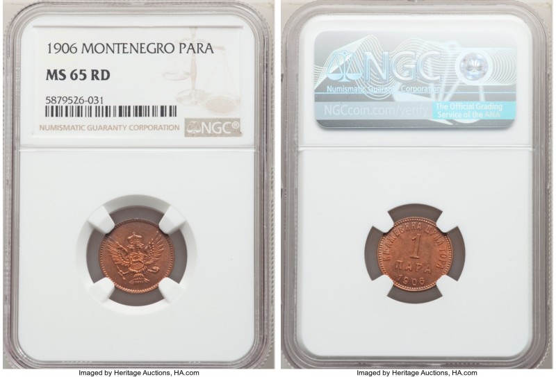Nicholas I Para 1906 MS65 Red NGC, KM1. One year type. 

HID09801242017

© 2...