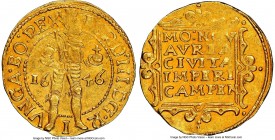 Kampen. City gold Ducat 1646 MS61 NGC, KM44.

HID09801242017

© 2020 Heritage Auctions | All Rights Reserved