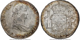 Ferdinand VII 8 Reales 1815 LM-JP MS62 NGC, Lima mint, KM117.1. Lustrous with peripheral toning. 

HID09801242017

© 2020 Heritage Auctions | All ...
