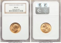 George V gold Sovereign 1926-SA MS64 NGC, South Africa mint, KM21.

HID09801242017

© 2020 Heritage Auctions | All Rights Reserved