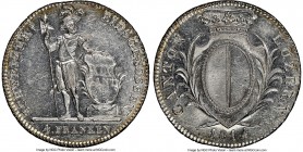 Lucerne. Canton 4 Franken 1814 MS61 NGC, KM109. Semi-prooflike fields, minimal gold peripheral toning. 

HID09801242017

© 2020 Heritage Auctions ...
