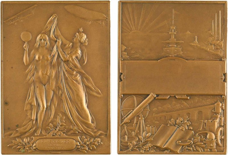 Allouard (H.) : la Science découvre la Vérité, s.d. (1914) Paris

SPL. Bronze,...