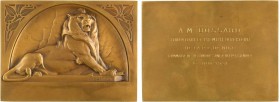 Bartholdi (A.) : le Lion de Belfort, s.d. (1924)

SPL. Bronze, 74,0 mm, 258,00 g, 12 h

Triangle

Livré dans sa boîte en similicuir bordeaux de ...