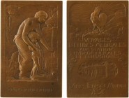 Bénard (R.) : Voyages d'études médicales, 1922 Paris

SUP+. Bronze, 67,3 mm, 98,00 g, 12 h

Corne d'abondance

Infimes traces pour cet exemplair...